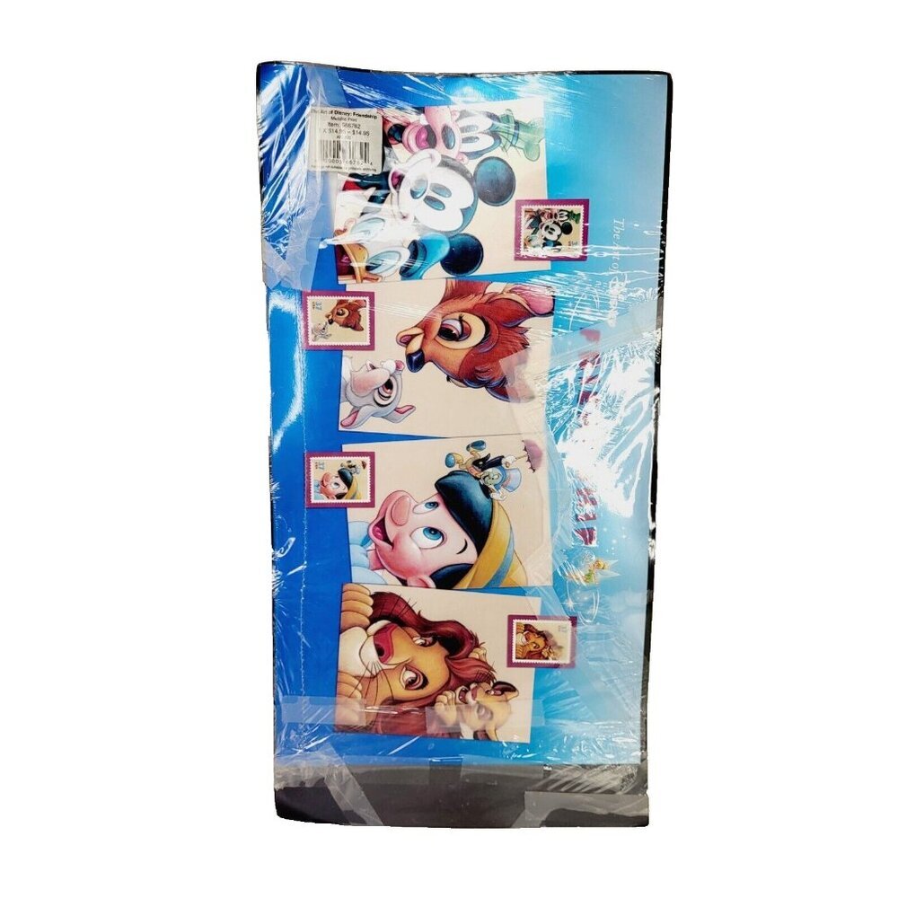 Disney Friendship Character US Postal Service Stamp Advertisement Metallic Print - Picture 5 of 8